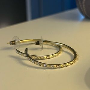 Kendra Scott Val Hoop Earrings in Gold